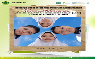 Selamat Menempuh Asesmen Akhir Semester Genap 2025/2026!